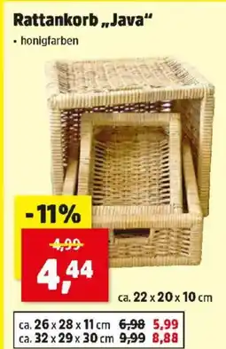 Thomas Philipps Rattankorb java Angebot