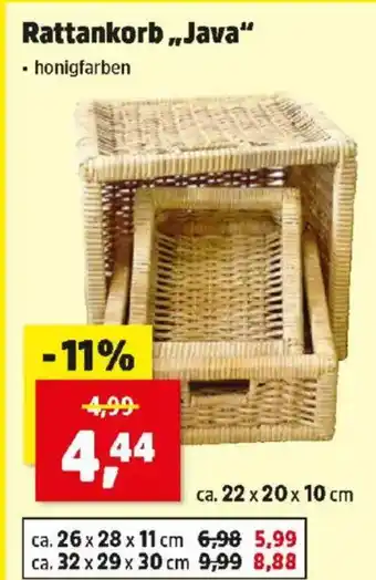 Thomas Philipps Rattankorb java Angebot