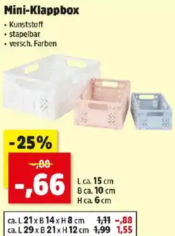 Thomas Philipps Mini klappbox Angebot