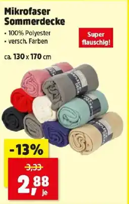 Thomas Philipps Mikrofaser sommerdecke Angebot