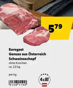 Eurogast Grissemann Genuss aus Österreich Schweineschopf Angebot