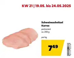Eurogast Grissemann Schweineschnitzel karree Angebot