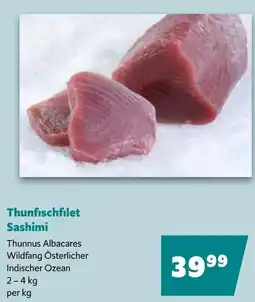 Eurogast Grissemann Thunfischfilet sashimi Angebot