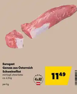 Eurogast Grissemann Eurogast genuss aus österreich schweinefilet Angebot