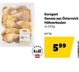 Eurogast Grissemann Eurogast Genuss aus Österreich Hühnerkeulen Angebot