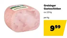 Eurogast Grissemann Greisinger gustoschinken Angebot