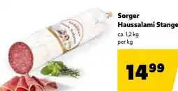 Eurogast Grissemann Sorger haussalami stange Angebot