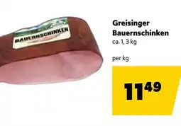 Eurogast Grissemann Greisinger bauernschinken Angebot