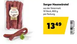 Eurogast Grissemann Sorger Hauswürstel Angebot