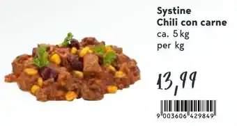 Eurogast Grissemann Systine Chili con carne Angebot