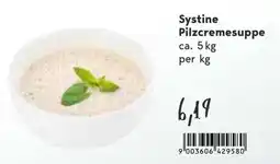 Eurogast Grissemann Systine Pilzcremesuppe Angebot