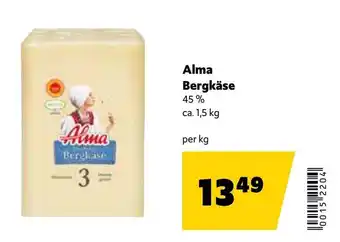 Eurogast Grissemann Alma Bergkäse Angebot