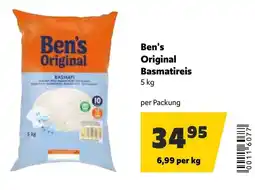 Eurogast Grissemann Ben's Original Basmatireis Angebot