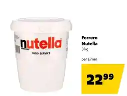 Eurogast Grissemann Ferrero nutella Angebot