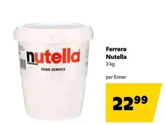 Eurogast Grissemann Ferrero nutella Angebot