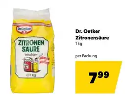 Eurogast Grissemann Dr. oetker zitronensäure Angebot