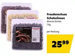 Eurogast Grissemann Freudenschuss schokolinsen Angebot