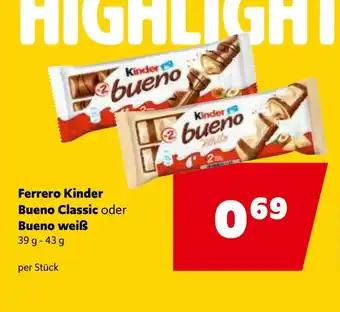Eurogast Grissemann Ferrero kinder bueno classic Angebot