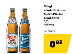 Eurogast Grissemann Stiegl alkoholfrei oder sport-weisse alkoholfrei Angebot