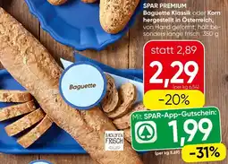 Spar Spar premium baguette klassik Angebot