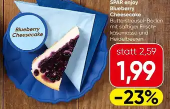 Spar Blueberry cheesecake Angebot