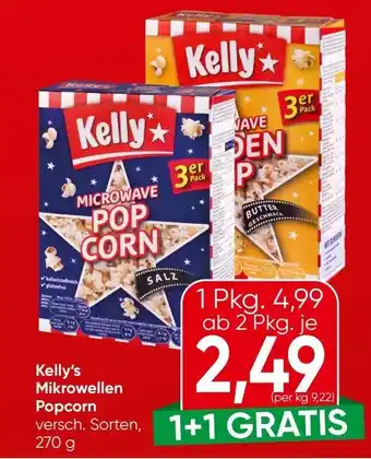 Spar Kelly's mikrowellen popcorn Angebot