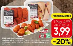 Spar Spar bbq hendl grillteller Angebot