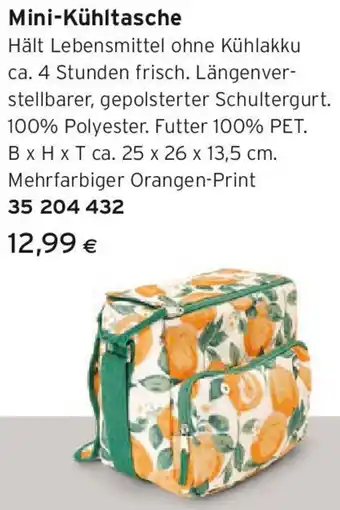 Tchibo Eduscho Mini-Kühltasche Angebot