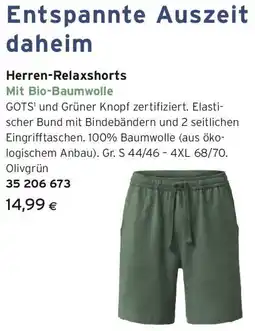 Tchibo Eduscho Herren-Relaxshorts Angebot