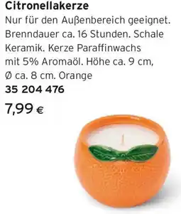 Tchibo Eduscho Citronellakerze Angebot