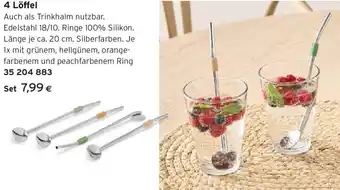 Tchibo Eduscho 4 Löffel Angebot