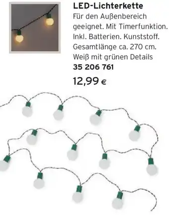 Tchibo Eduscho LED-Lichterkette Angebot