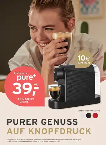 Tchibo Eduscho Cafissimo Angebot