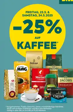 Billa Kaffee Angebot