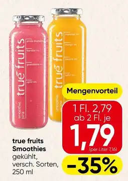 Spar True fruits smoothie Angebot