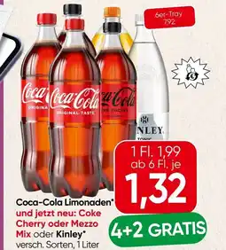 Spar Coca-cola limonaden Angebot