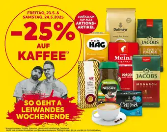 Billa Kaffee Angebot