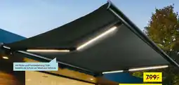 Hellweg Vollkassettenmarkise mit LED-Beleuchtung Angebot