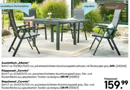 Hellweg Ausziehtisch Atlanta grau Angebot
