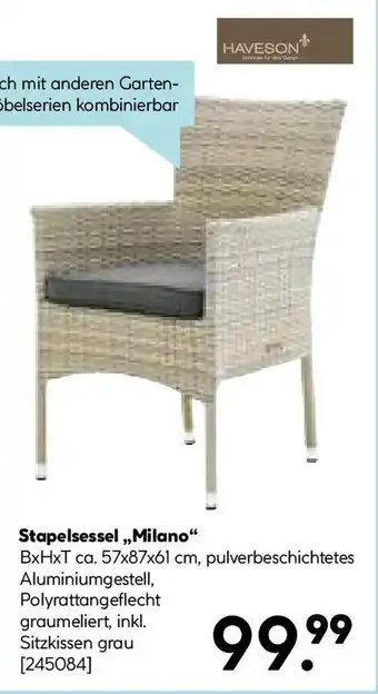 Hellweg Stapelsessel,,Milano Angebot