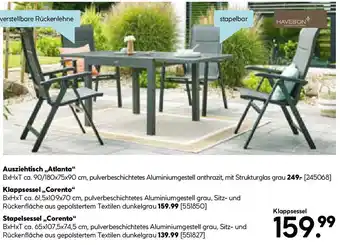 Hellweg Klappsessel,,Corento Angebot