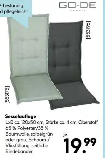 Hellweg Sesselauflage Angebot