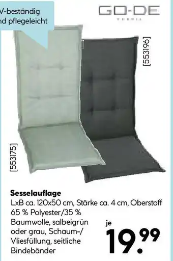 Hellweg Sesselauflage Angebot