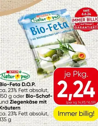 Spar Bio-feta Angebot