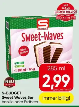 Spar Sweet waves 5er vanille Angebot
