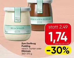 Spar Zum dorfkrug pudding Angebot