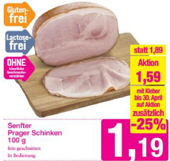 Sutterlüty Senfter Prager Schinken 100 g Angebot
