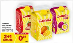 Billa Lattella div. Sorten Angebot