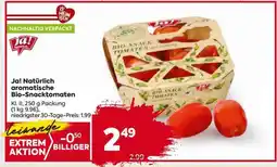 Billa Ja! Natürlich aromatische Bio-Snacktomaten Angebot