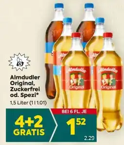 Billa Almdudler Original, Zuckerfrei od. Spezi Angebot